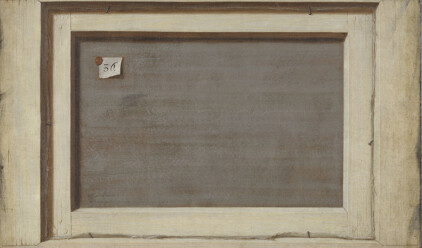 Reverse of a Framed Painting